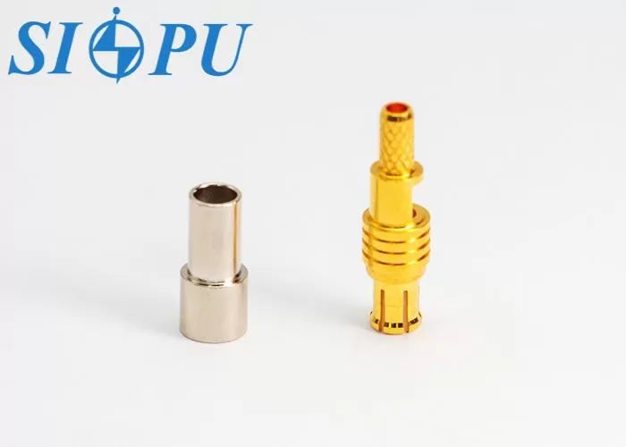 Straight MCX Male RF Coaxial Connector – Solder Type For RG316/U Cable