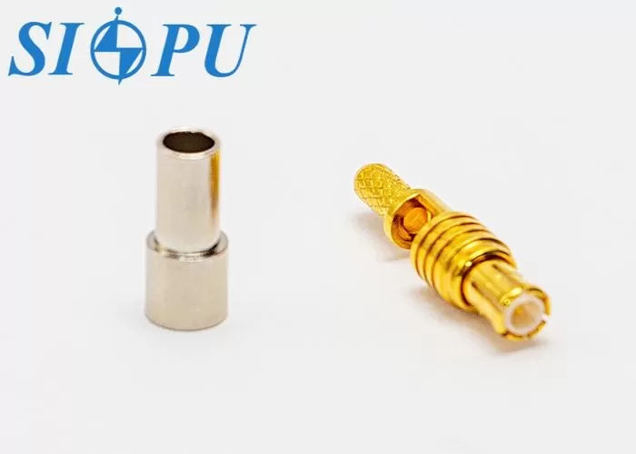 Straight MCX Male RF Coaxial Connector – Solder Type For RG316/U Cable