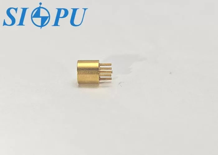 SMP Male Microstrip RF Coaxial Connector – PCB Solder Type, Gold-Plated