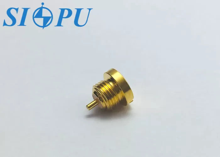 MCX Female RF Coaxial Connector – Microstrip, Threaded Mount