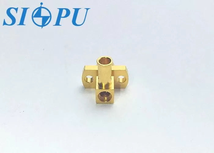 SMP Male Right-Angle RF Connector With Flange Mount – For CXN3506 Cable