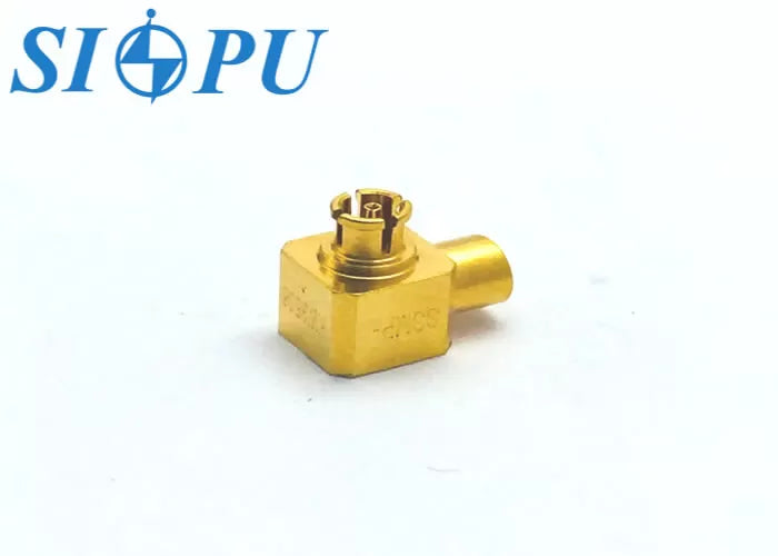 SSMP Female Right-Angle RF Connector For CXN3506 Cable