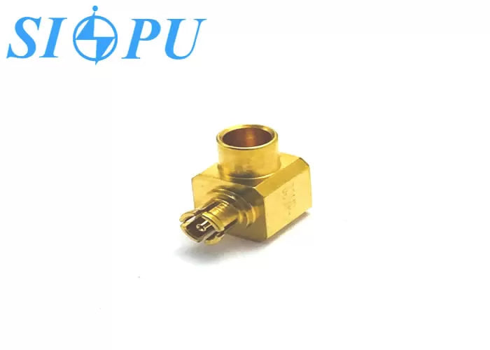 SSMP Female Right-Angle RF Connector For CXN3506 Cable