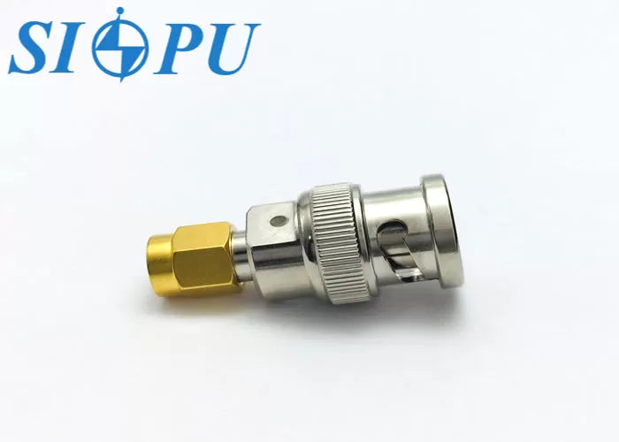 BNC Male To SMA Male RF Coaxial Adapter (BNC(J)–SMA(J))
