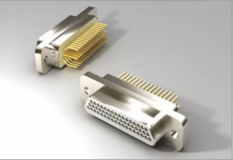 J30J 31-Core Male Straight Solder PCB Micro Rectangular Connector