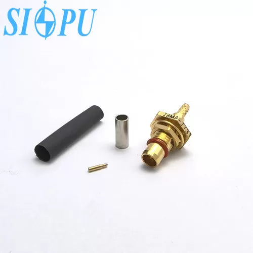 BMA Male RF Coaxial Connector – Threaded Mount, Compatible With RG316/U Cable