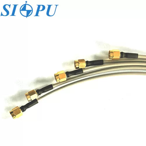 SMA Female RF Cable Assembly With Single-Ended 086PE Coaxial Cable