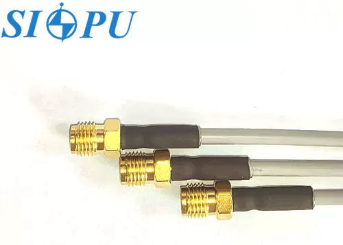 SMA Female RF Cable Assembly With Single-Ended 086PE Coaxial Cable