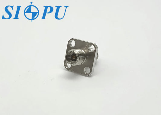 2.92mm Female to Female RF Coaxial Adapter – Flange Mount, 40GHz