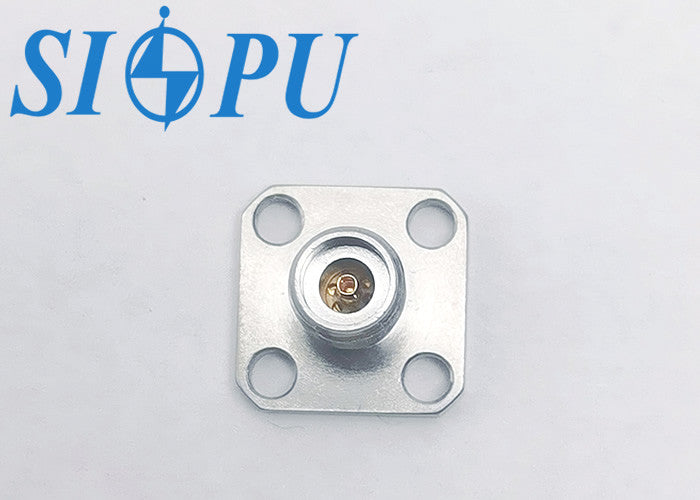 2.92mm Female RF Connector – Four-Hole Flange, Microstrip Mount, 40GHz